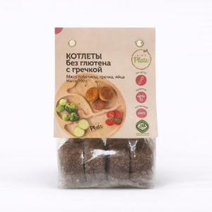 Котлеты без глютена с гречкой, 180гр